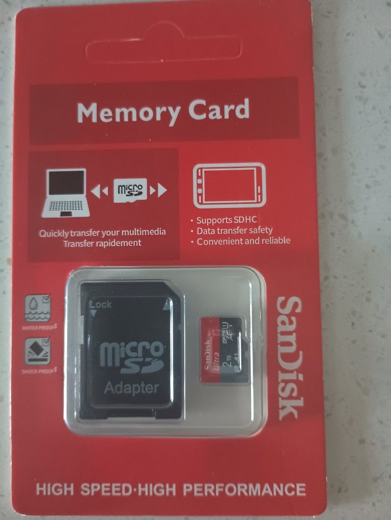 SanDisk 2 TB Storage MicroSD Card 