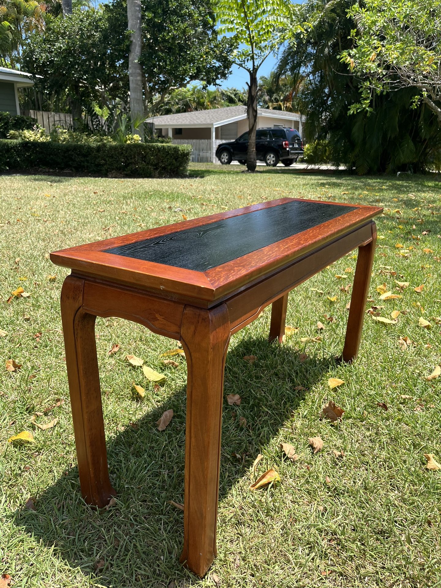 Vintage Maple Console Table