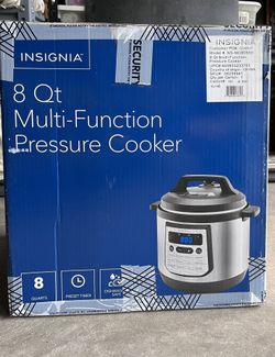 Insignia™ - 8qt Digital Multi Cooker - Stainless Steel