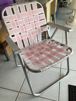 Vintage aluminum lawn chair frame