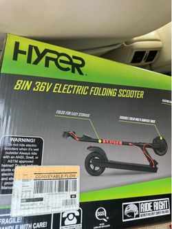 Hyper electric scooter
