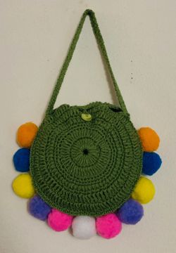 Crochet purse