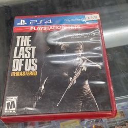 Last of us remastered PS4