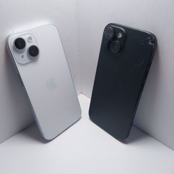 Two iPhone 15's For Restoration Or Parts