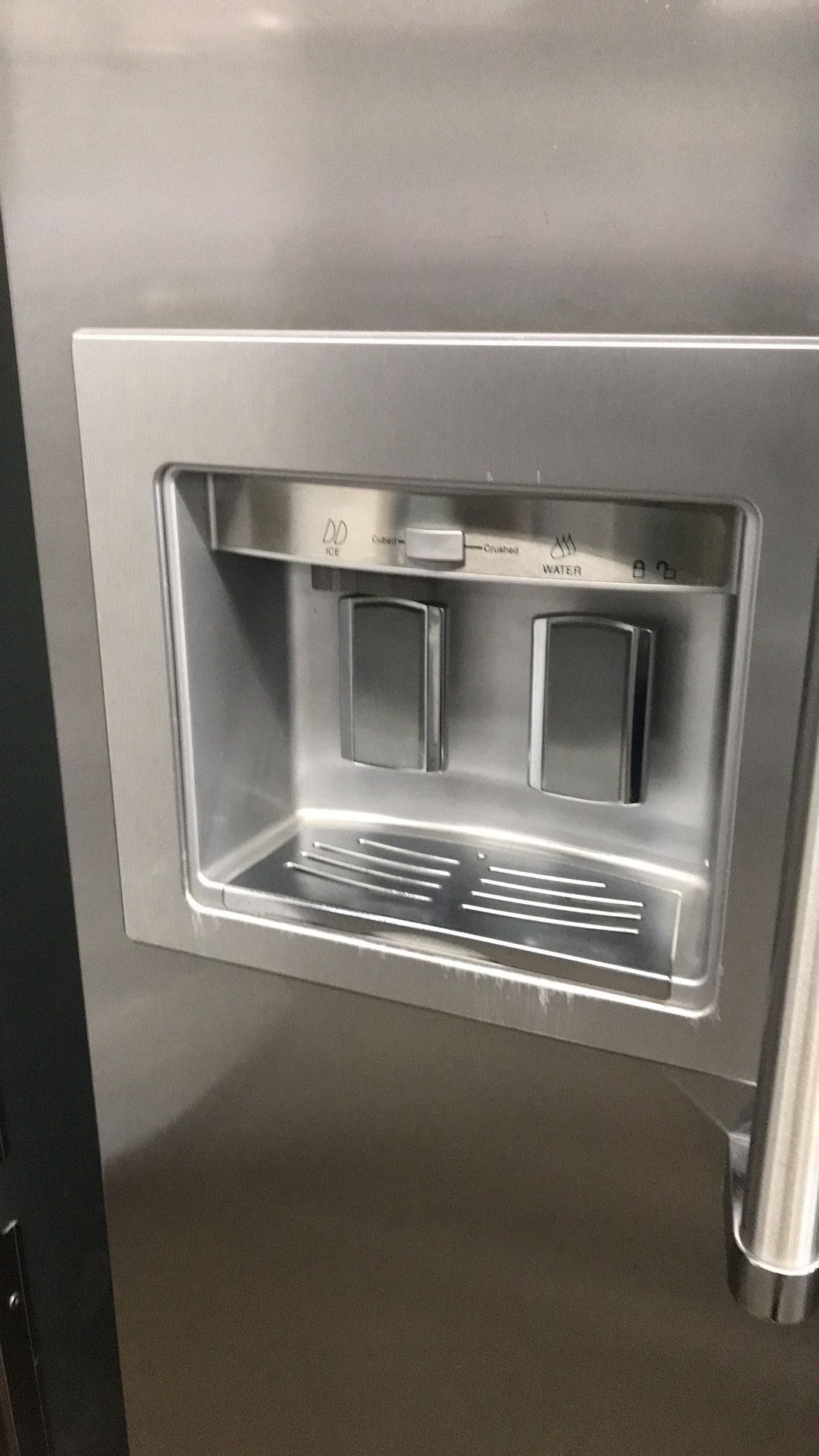 VIKING 42”WIDE BUILT IN SIDE BY SIDE REFRIGERATOR