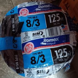 New Romex Wire 8/3