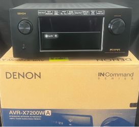 Denon AVR-X7200WA 9.2 Av Receiver