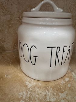 Rae Dunn Dog Treats Canister