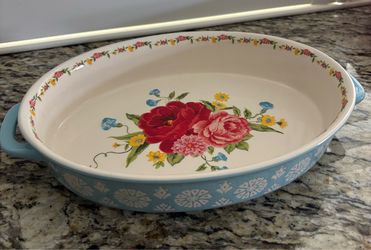 Pioneer Woman Oval Baking Dish