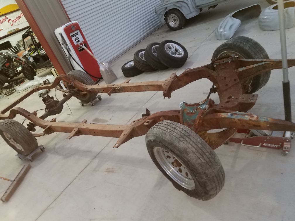 55 56 57 chevy 150 210 belair frame