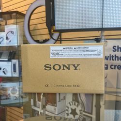 Sony FX30 Cinema Camera 