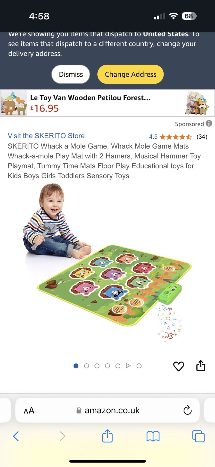 Whack A Mole Playmat