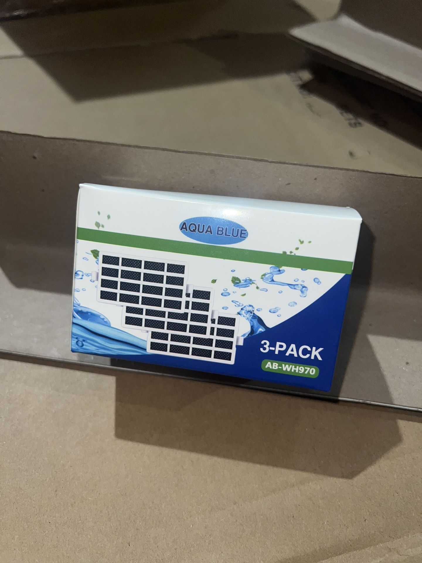 Aqua Blue Whirlpool Refrigerator Air Filter W10311524