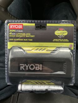 Ryobi battery