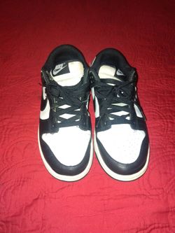Nike Dunk Low "Panda "Black and nd White Sneakers 8.5