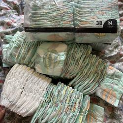 Newborn diapers