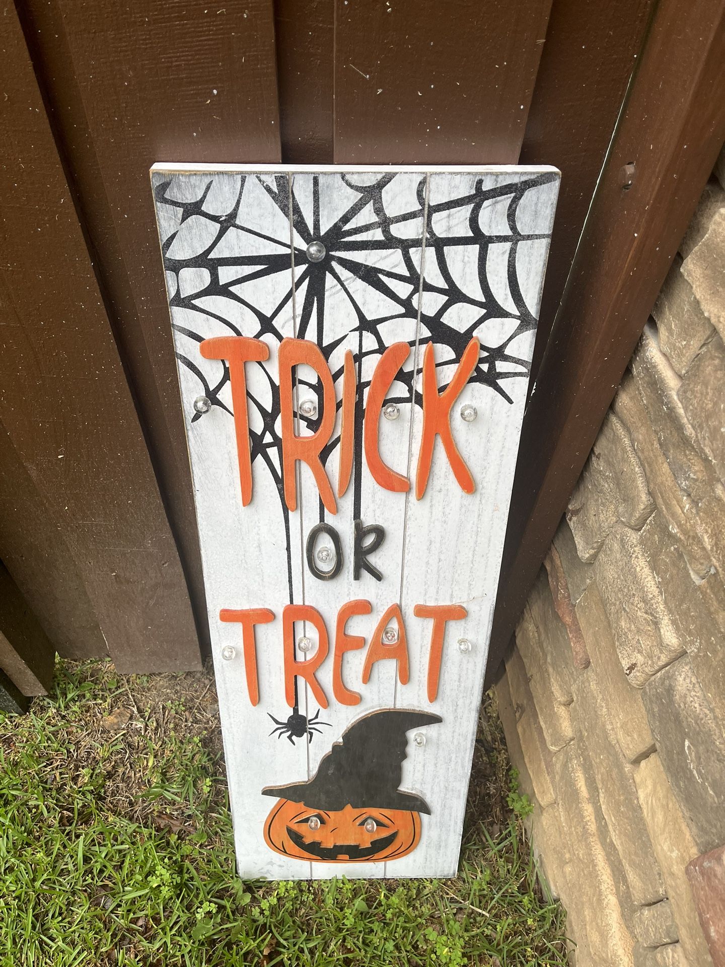 Porch Halloween Decor Sign