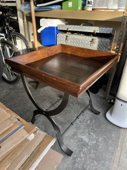 Wood Table For Living Room Area 