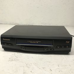 Panasonic PV-V4530S VCR 4-Head Hi-Fi VHS Player Recorder Tested Working!