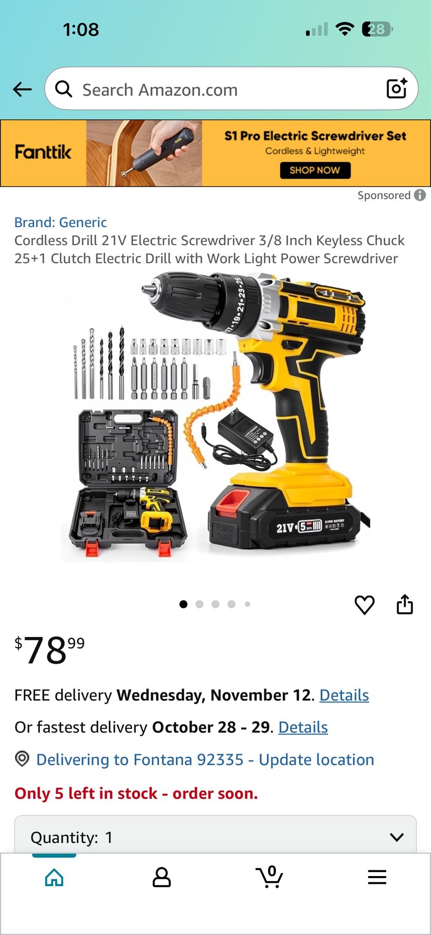 Electric Screwdriver