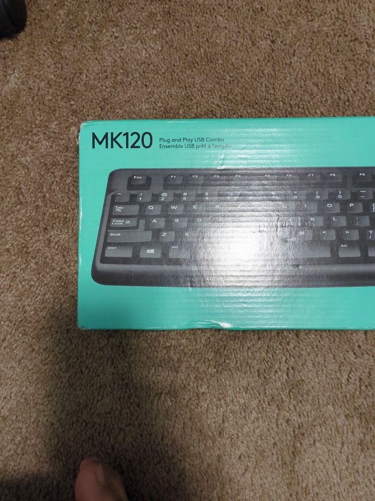 Logitech MK120 Keyboard And Mouse