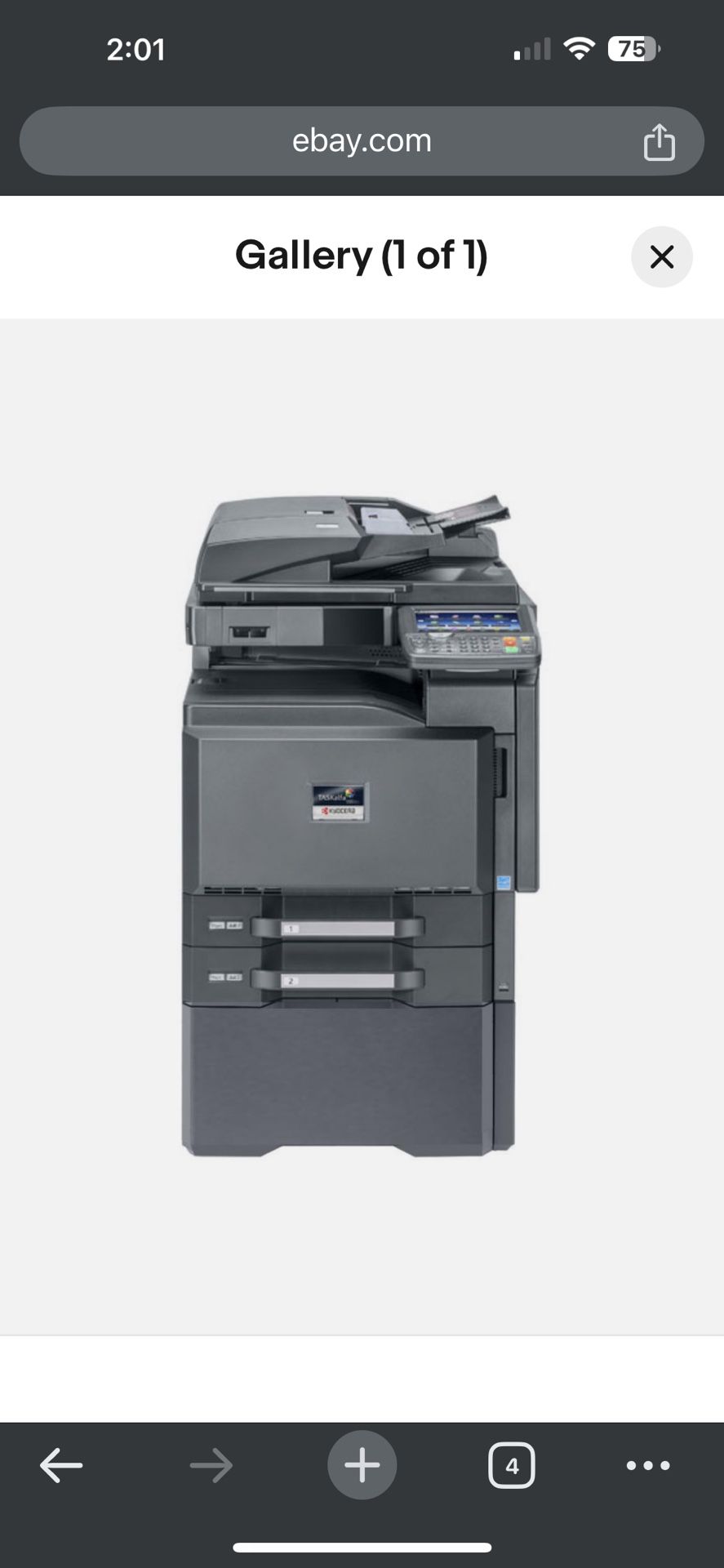 Kyocera TASKalfa 4551ci - Color Laser MFP Printer