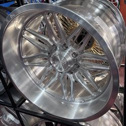 22x12 Ford 250 Truck With Tires Forged