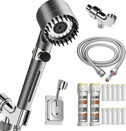 New High-Pressure Filtered Shower Head Combo