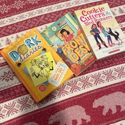Dork Diaries Book, Front Desk And Cookie Cutters & Sled Runners