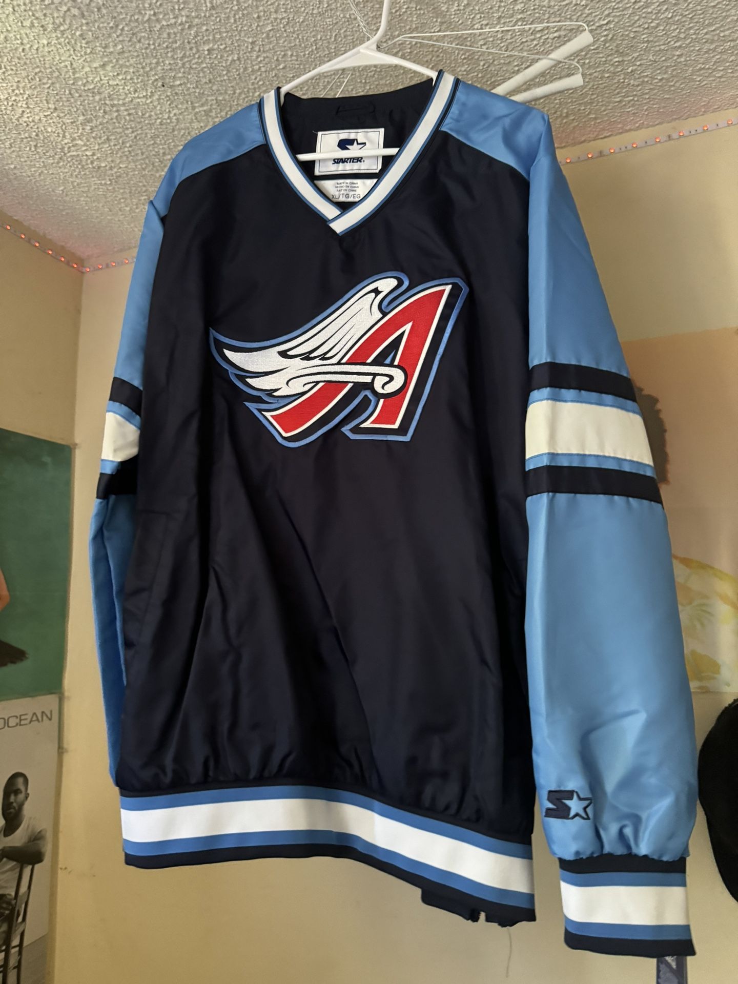 Angels baseball windbreaker jacket