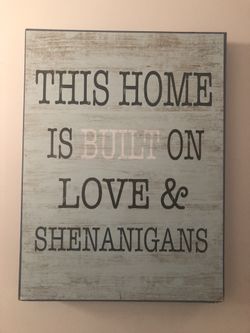 Wall sign