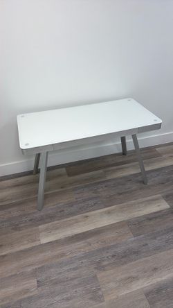 White desk