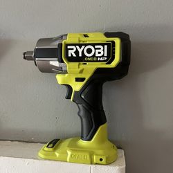 RYOBI ONE+ HP 18V Brushless Cordless 4-Mode 1/2 in. Impact Wrench (Tool Only)