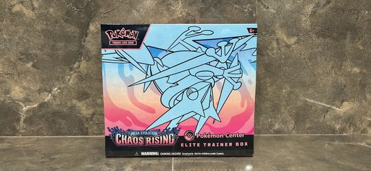 Pokemon mega evolution chaos rising Pokemon center etb