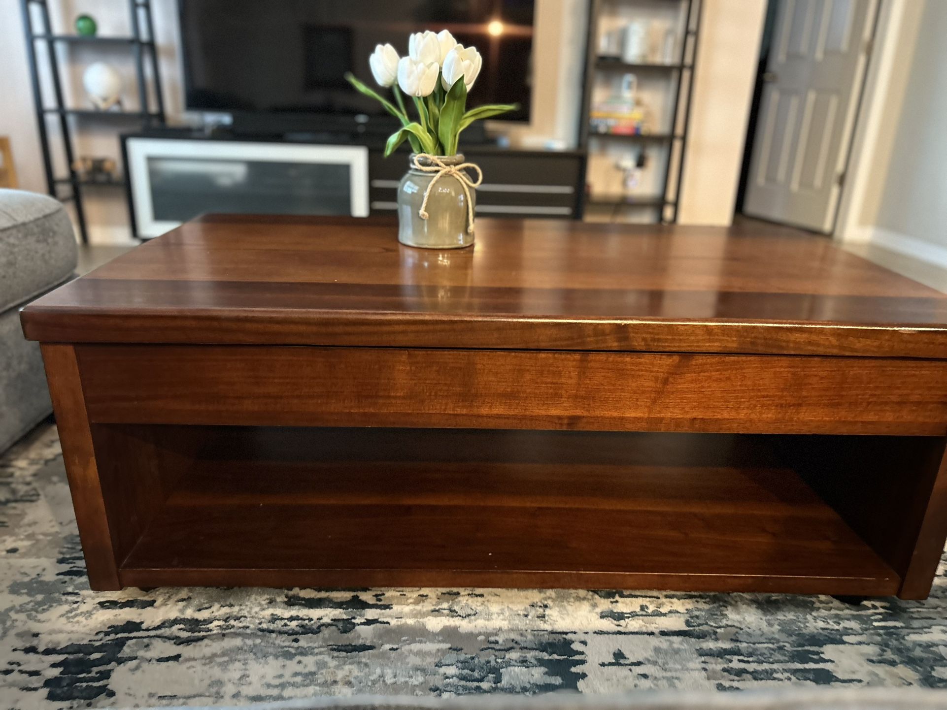 Living Room Coffee Table With Storage