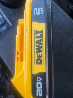 DeWalt battery with phone charger power bank