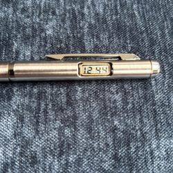 Ballpoint Pen Digital Time Date