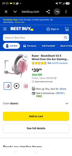 Razer BlackShark V2 X Quartz Edition - Pink Edition - Brand New Sealed