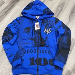 Asaali x Nothing Personal Hoodie (Blue)
