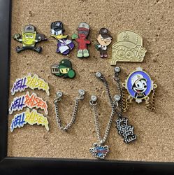 Pins And Blimps For Hats 