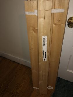 Wooden bed slats, brand new for twin bed