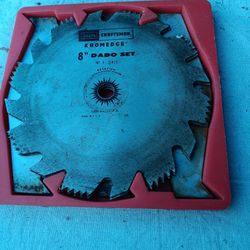 Craftsman Professional Kromedge 8" Dado Set