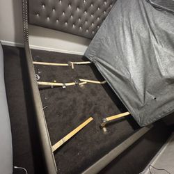 Bedframe And Dresser 