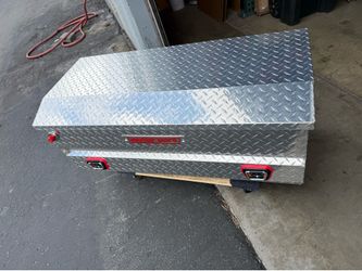WEATHER GUARD 614-0-04 ALL-PURPOSE CHEST Powder Coated;Clear; Aluminum; 20-1/4 In Width x 37 In Length x 17 In Height