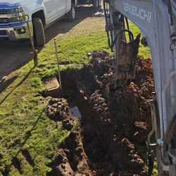 Trenching, Landscape, Hauling