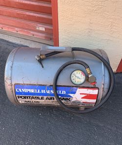 7 Gallon Portable Air Tank Works Great Have No Use For It Anymore