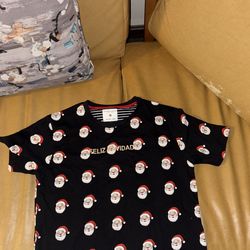 Boys Christmas T Shirt Size 13/14 Denim And Flower Ricky Singh 