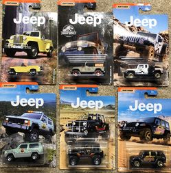 Matchbox Jeep collection