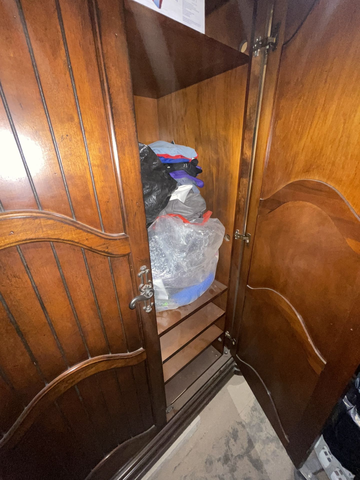 Armoires And Couch Set Can Split And Sell Individually for Sale in