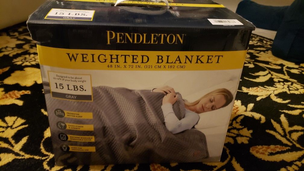 Pendleton 15lb weighted blanket